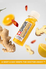 Load image into Gallery viewer, Immunity Booster - Organic Ginger Shots with Turmeric, Ginger Juice, Lemon Juice, Orange Juice & Cayenne Pepper | Wellness Shots | Cold-Pressed | Anti Inflammatory | Digestive Aid | Natural Energy