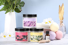 Load image into Gallery viewer, Bath Salts, Spa Luxetique 8pcs Bath Salts Gift Set with Argan Oil, Bath Bombs, Wooden Scoop, Epsom Salt for Soaking in Lavender, Rose, Chamomile Scent, Spa Gifts Bath Set for Women Christmas Gifts