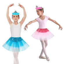 Load image into Gallery viewer, 10 Pieces Princess Tutu Skirts for Kids Rainbow Ballet Costume Dress Up Clothes with Accessories for Little Girls Party (10 pcs)