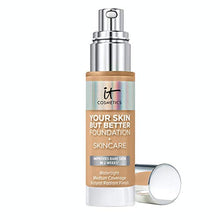 Load image into Gallery viewer, IT Cosmetics Your Skin But Better Foundation + Skincare, Medium Neutral 31 - Hydrating Coverage - Minimizes Pores & Imperfections, Natural Radiant Finish - With Hyaluronic Acid - 1.0 fl oz