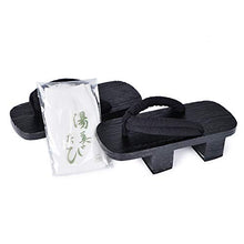 Load image into Gallery viewer, Japanese Wooden Clogs Sandals Japan Traditional Shoes Geta With Tabi Socks (US 7/24.5cm)
