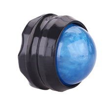 Load image into Gallery viewer, Manual Massage Ball Pain Relief Back Roller Massager Self Massage Therapy and Relax Full Body Tools for Sore Muscle Joint Pain Essential Oils or Lotion Relax (Blue)