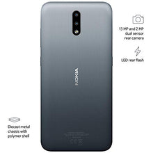 Load image into Gallery viewer, Nokia 2.3 Fully Unlocked Smartphone with AI-Powered Dual Camera and Android 10 Ready, Charcoal (AT&T/T-Mobile/Cricket/Tracfone/Simple Mobile)
