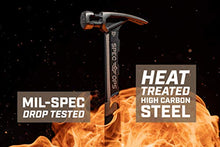 Load image into Gallery viewer, Spec Ops - SPEC-M22CF Tools Framing Hammer, 22 oz, Rip Claw, Milled Face, Shock-Absorbing Grip, 3% Donated to Veterans Black/Tan