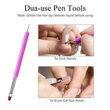 Load image into Gallery viewer, Morovan LED/UV Gels Builder Gel Nail Extension Gel Nail Strengthen UV Gel Nail Art Manicure Set with Nail Forms and Dual-use Pen Tools