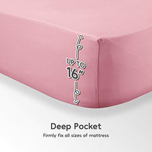 Load image into Gallery viewer, SLEEP ZONE Kids Printed Sheet Set Ultra Soft Lightweight Brushed Microfiber Twin Bed Sheets for Girls Boys 4 Pc with Deep Pocket, Ballet Pink, Full