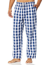 Load image into Gallery viewer, Nautica Men's Soft Woven 100% Cotton Elastic Waistband Sleep Pajama Pant, Blue Depths, Medium