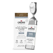 Load image into Gallery viewer, Cremo No Mix No Mess Hair and Beard Color, Light Brown, 2.7 Fl Oz