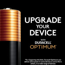 Load image into Gallery viewer, Duracell Optimum Alkaline AAA Batteries, Lasting Power Ideal for Household and Office Devices, 24 Count