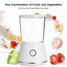 Load image into Gallery viewer, Face Mask Maker Mini Natural Mask Machine DIY Skin Food Sheet Mask Facial Treatment SPA Skin Care Product with Mask Molds & 16 Collagen Pills (White)