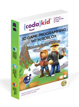 Load image into Gallery viewer, Roblox Coding, Award-Winning, Coding for Kids, Ages 8+ with Online Mentoring Assistance, Learn Computer Programming and Code for Fun Games with Lua and Video Game Programming Software (PC & Mac)