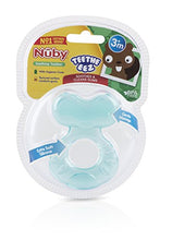 Load image into Gallery viewer, Nuby Silicone Teethe-eez Teether with Bristles, Includes Hygienic Case, Colors May Vary
