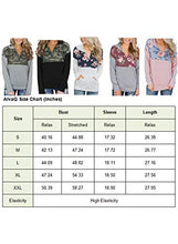 Load image into Gallery viewer, AlavQ Fall Long Sleeve Patchwork Floral Print Pullover Sweatshirt With Pockets For Women Tops Fahion 2019 Plus Size Clothing Black Medium