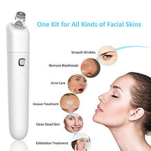 Load image into Gallery viewer, Blackhead Remover Pore Extractor Vacuum Cleaner, Professional Home Spa Skin Care Pimple Acne Whitehead Sucker Cleanser Kit with 4 Probes For Women Men Face Tool Blackhead Vacume Remover