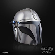 Load image into Gallery viewer, STAR WARS The Black Series The Mandalorian Premium Electronic Helmet Roleplay Collectible, Toys for Kids Ages 14 and Up
