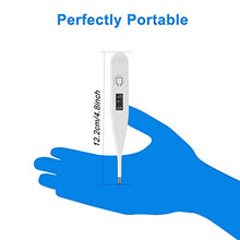 Load image into Gallery viewer, Digital Thermometer (Only Fahrenheit / °F) for Adults and Kids with Accurate Readings to Take your Body Temperature