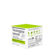 Load image into Gallery viewer, Neutrogena Naturals Multi-Vitamin Moisturizing & Nourishing Night Face Cream with Antioxidant Bionutrients & Vitamins B, C & E, Non-Comedogenic & Sulfate-, Paraben-, Phthalate- & Dye-Free, 1.7 oz