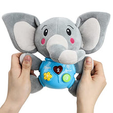 Load image into Gallery viewer, STEAM Life Baby Toys 0 3 6 12 Months - Plush Elephant Infant Toys - Newborn Baby Musical Toys for Baby 6 to 12 Months - Light Up Baby Toys for Boys Girls Toddlers - Baby Gifts for 0 3 6 9 12 Month