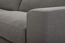 Load image into Gallery viewer, Amazon Brand - Stone & Beam Westview Extra-Deep Down-Filled Sofa Couch, 89"W, Smoke