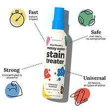 Load image into Gallery viewer, Hate Stains Co. Stain Remover for Clothes - Non-Toxic Laundry Stain Remover Spray for Baby & Kids - Messy Eater Spot Cleaner for Clothing, Fabric, Carpet (120ml, 4 oz Spray Bottles, 2 Pack)