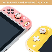 Load image into Gallery viewer, BelugaDesign Boba Dumpling Thumb Grips | Cute Food Pork Bun Baby Face Bubble Tea | Kawaii Japanese Button Joystick Cap Cover | Compatible with Nintendo Switch Standard Lite OLED (Beige)