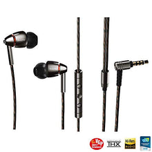 Load image into Gallery viewer, 1MORE Quad Driver in-Ear Earphones Hi-Res High Fidelity Headphones Warm Bass, Spacious Reproduction, High Resolution, Mic in-Line Remote Smartphones/PC/Tablet - Silver/Gray