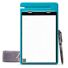 Load image into Gallery viewer, Rocketbook Orbit Legal Pad Executive - Smart Reusable Legal Pad - Teal, Lined/Dot-Grid