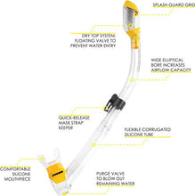 Load image into Gallery viewer, Cressi Supernova Dry, Clear/yellow