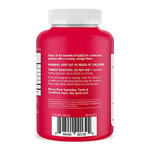 Load image into Gallery viewer, CoQ10 Gummies, Qunol CoQ10 100mg, Delicious Gummy Supplements, Helps Support Heart Health, Vegan, Gluten Free, Ultra High Absorption, 2 Month Supply (60 Count, Pack of 2)