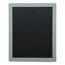 Load image into Gallery viewer, Gallery Solutions Wall Mount Double Mat Picture Frame, 11" x 14", Gray/White