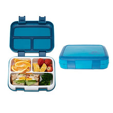 Load image into Gallery viewer, Bento Lunch Box eonou designed with kid-friendly latches for Kids Travel On-the-Go Meal and Snack Packing Containers, BPA-Free, Dishwasher Safe, Food-Safe Materials 2022