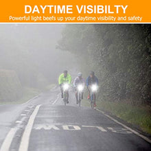 Load image into Gallery viewer, Te-Rich Ultra Bright Bike Lights Rechargeable 800 Lumens Headlight and Taillight Set, LED Bicycle Lights Front and Back, Quick Release Safety Lamp Cycling Accessories for Road/Mountain/City Bikes