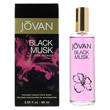 Load image into Gallery viewer, Jovan Black Must perfume 3.25 cologne concentrate spray
