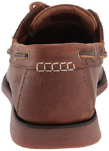 Load image into Gallery viewer, Clarks Men's Port View Boat Shoe, Mahogany Leather, 80 M US