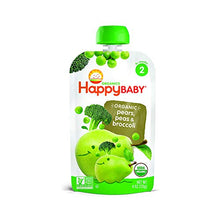 Load image into Gallery viewer, Happy Baby Organics Simple Combos Stage 2 Baby Food, Variety Pack, 4 Ounce (Pack of 16) Flavors May Vary