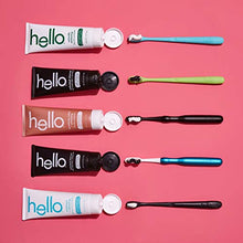 Load image into Gallery viewer, hello Manual Adult Toothbrush With Reusable Charcoal Modern Aluminum Handle & 4 Soft Replacement Heads, Bpa-free, 4 count