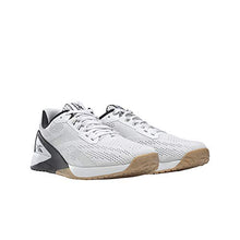 Load image into Gallery viewer, Reebok Men's Nano X1 Cross Trainer, White/Black/Rubber Gum, 11.5