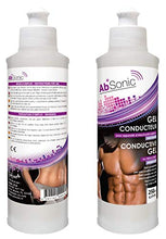 Load image into Gallery viewer, Absonic - Conductive Gel for Abs Stimulators, Muscle Stimulation, NuFace & Cavitation & Ultrasonic Slimming Devices - 2 x 250 ml (2 x 8.5 oz) - Paraben-Free