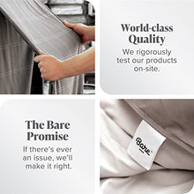 Load image into Gallery viewer, Bare Home Fitted Bottom Sheet Split King - Premium 1800 Microfiber - Ultra-Soft Wrinkle Free - Deep Pocket - 2 Twin XL Fitted Sheets (Split King, Grey)