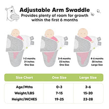 Load image into Gallery viewer, Organic Baby Swaddle Sleep Sacks - 3-Pack Newborn Baby Swaddles 0-3 Months - Ergonomic Baby Sleep Sack - Infant Swaddle Sleep Sacks - Swaddling Wrap Blanket Sleeping Bag for Newborn, Infant (Nordic)