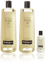 Load image into Gallery viewer, Neutrogena Body Oil Light Sesame Formula Sesame Oil, 16 fl. oz/pack - (pack of 2) + Bonus 1 fl. oz. Bottle