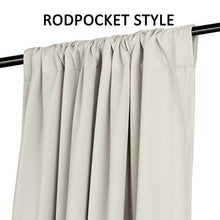 Load image into Gallery viewer, Hiiiman Solid Rod Pocket Top Winking Bumblebee Cartoon Doodle W72 x L63 Blackout Curtains for Living Room