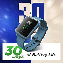 Load image into Gallery viewer, Amazfit Bip S Lite Smart Watch Fitness Tracker for Men, 30 Days Battery Life, 1.28”Always-on Display, 14 Sports Modes, Heart Rate & Sleep Monitor, 5 ATM Waterproof, for Android Phone iPhone(Blue)