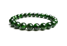 Load image into Gallery viewer, JP_Beads 8mm Genuine Diopside Bracelet, Grade AA Natural Chrome Diopside, Christmas Gifts for Her, Gemstone Bracelets, Diopside Jewelry Mens Womens