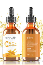 Load image into Gallery viewer, Hopemate Natural Facial Vitamin C Serum with Hyaluronic Acid& Vit E, New Skin Treatment Formula, Organic Anti Wrinkle Reducer, Natural Anti Aging Moisturizer, Dark Circles, Scar, Sun Damage Corrector,