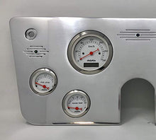 Load image into Gallery viewer, Dolphin Gauges 1967 1968 1069 1070 1971 1972 Chevy Truck 6 Gauge Dash Cluster Panel Metric Programmable White