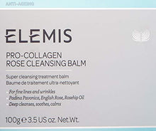 Load image into Gallery viewer, ELEMIS Pro-Collagen Cleansing Balm | Ultra Nourishing Treatment Balm + Facial Mask Deeply Cleanses, Soothes, Calms & Removes Makeup and Impurities, 3.5 Fl Oz (Pack of 1)