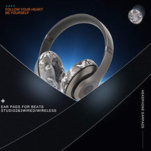 Load image into Gallery viewer, KAHHA Ear Pads,Replacement earpads Compatible with Beats Studio 2 & 3Wired/ Wireless Headphones Ear Cushions with Noise Isolation Memory Foam/ECO Protein Leather/Strong Adhesive Tape(Camo Grey)