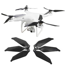 Load image into Gallery viewer, O'woda Foldable Carbon Fiber Tri-Blades Propellers Low-Noise Quick Release CW & CCW Props for DJI Phantom 3 Standard/Professional/Advance / 3SE Drone Accessories