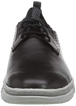 Load image into Gallery viewer, Hush Puppies mens Bennet Plain Toe Oxford Sneaker, Black Leather, 12 Wide US